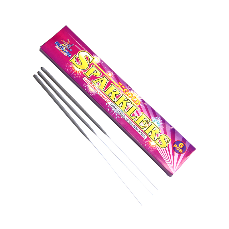 7" Gold Sparklers 7" Gold Sparklers