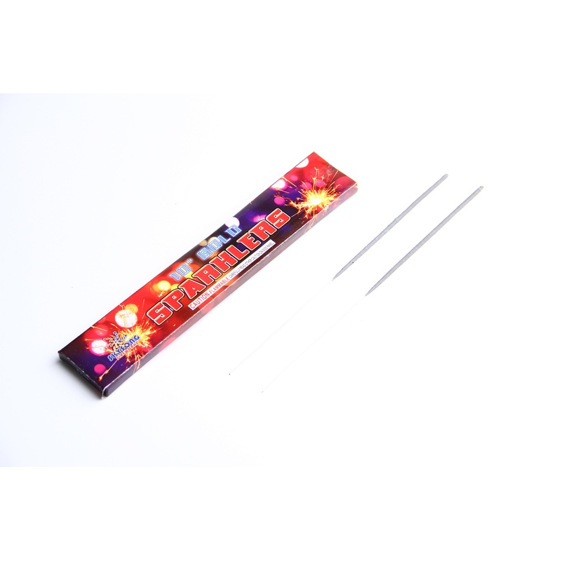 10" Gold Sparklers 8pcs Pack 10" Gold Sparklers 8pcs Pack