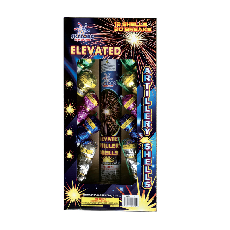 Elevated Artillery Shells 1-3/4" Elevated Artillery Shells 1-3/4"