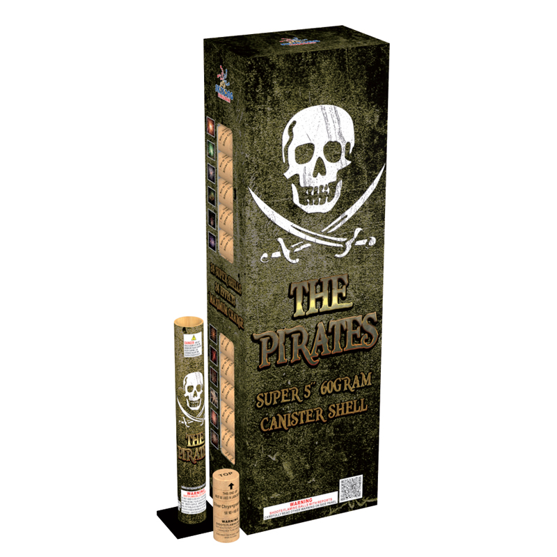 The Pirates 60Gram Canister Shell 5inch