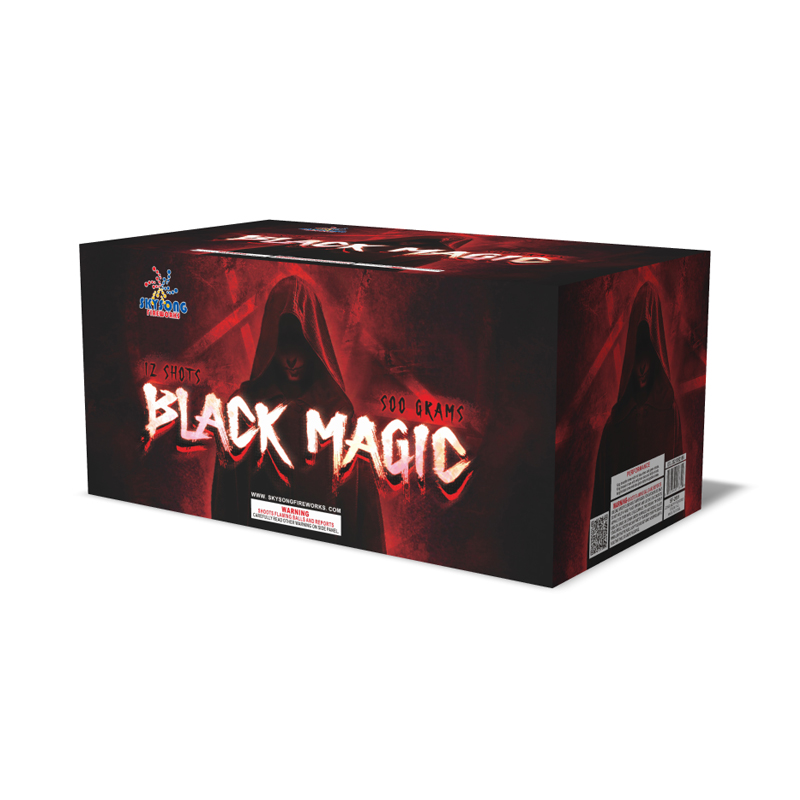 Black Magic 12Shots 2" Fan Cake