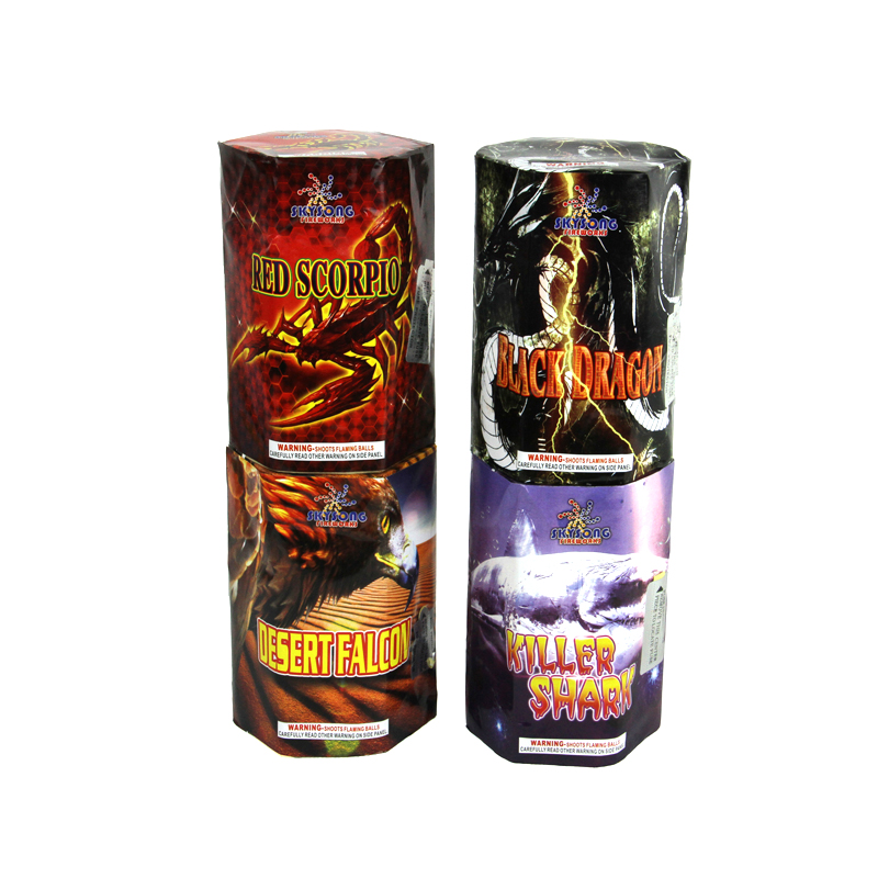 Desert Falcon/Black Dragon/Red Scorpio/Killer Shark 6Shots Assorted Desert Falcon/Black Dragon/Red Scorpio/Killer Shark 6Shots Assorted