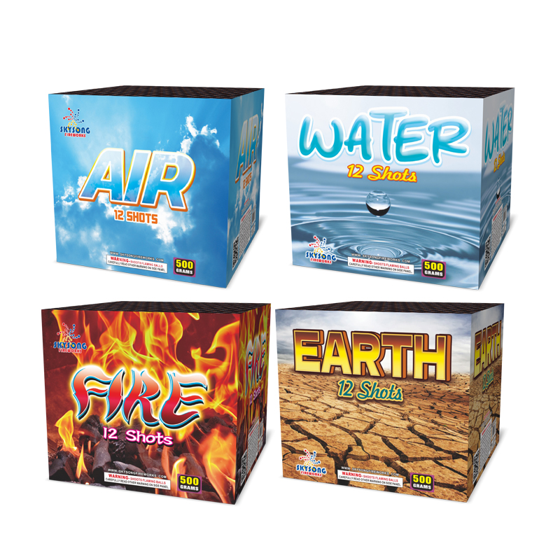 Four Element Series Pack - 4x12Shots Cake Four Element Series Pack - 4x12Shots Cake