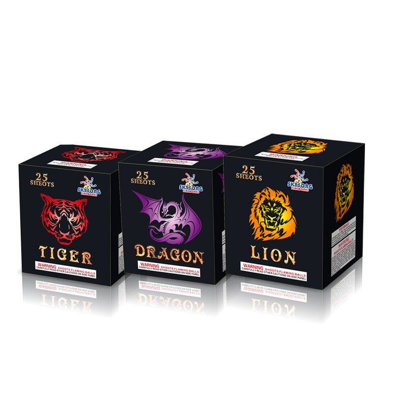 Dragon/Tiger/Lion 25Shots