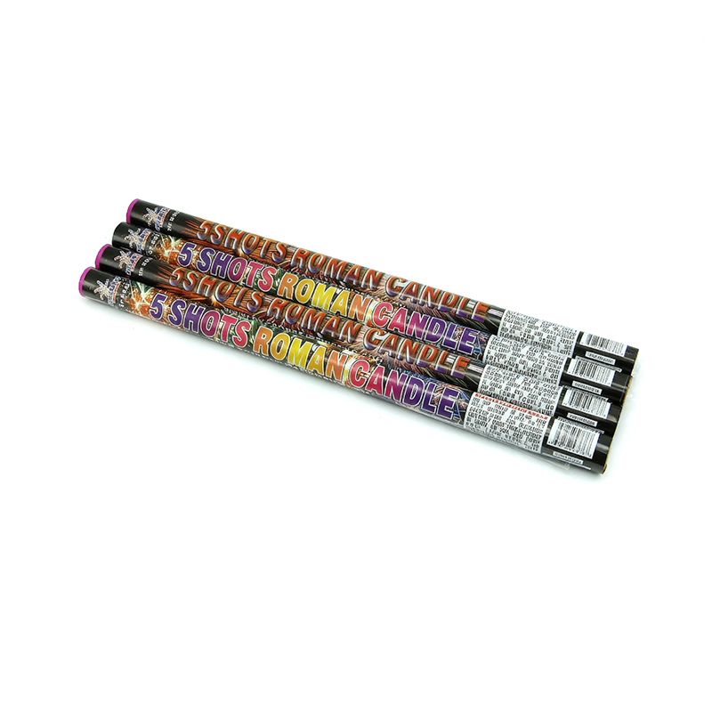 0.8" 5Shots Roman Candle 0.8" 5Shots Roman Candle