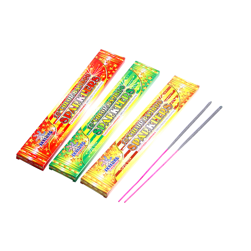 10" Colour Bamboo Sparklers 10" Colour Bamboo Sparklers