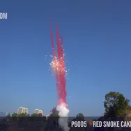 Red Smoke Cake 25Shots