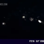 0.8" 120Shots Salute