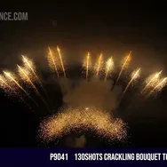 130Shots Crackling Bouquet to Crackling Comet