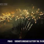 100Shots Brocade Glittery Tail to Crackling Palm Tree