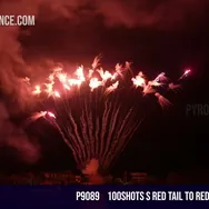 100Shots S Red tail to red blue and lemon