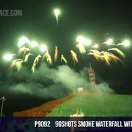 90Shots Smoke Waterfall with white strobe /12Seconds