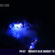 100Shots Blue Bouquet to Blue Waterfall