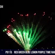 100Shots S Cake Red green blue lemon purple time rain tail bouquet