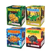 Triceratops/Parasaurus/Stegosaurus/Ankylosaurus 8Shots Assorted