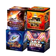 Starship Patrol/Super Nova/ Star Quake/ Fire Storm16Shots Assorted
