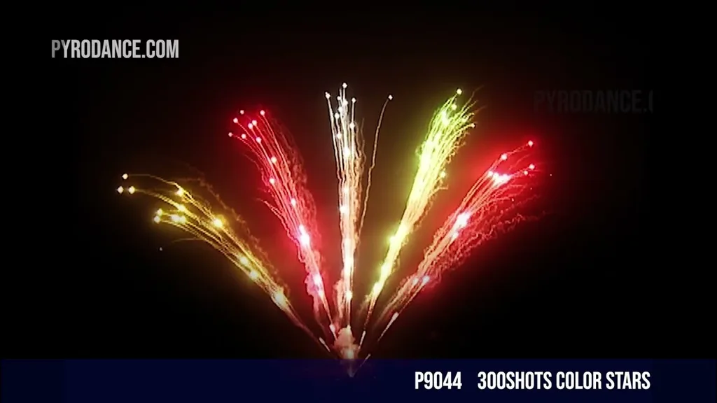 300Shots Color Stars — Professional Cake