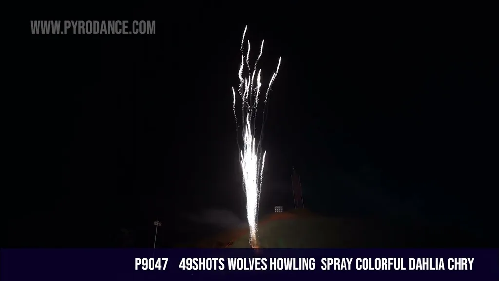 49shots wolves howling spray colorful Dahlia chry — Professional Cake