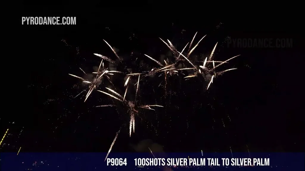 100Shots Silver Palm tail to Silver palm — Professional Cake