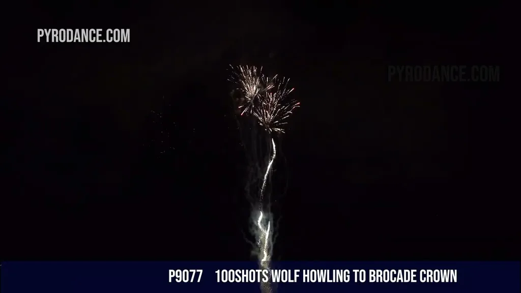 100Shots Wolf Howling to brocade crown — Professional Cake
