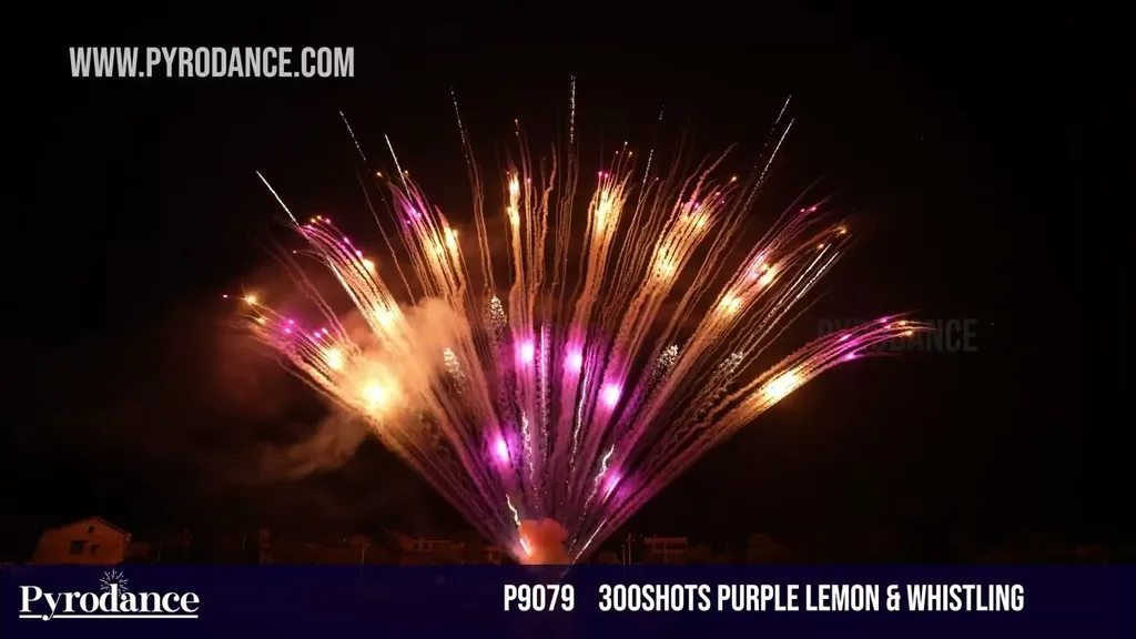 300Shots Purple Lemon & Whistling — Professional Cake