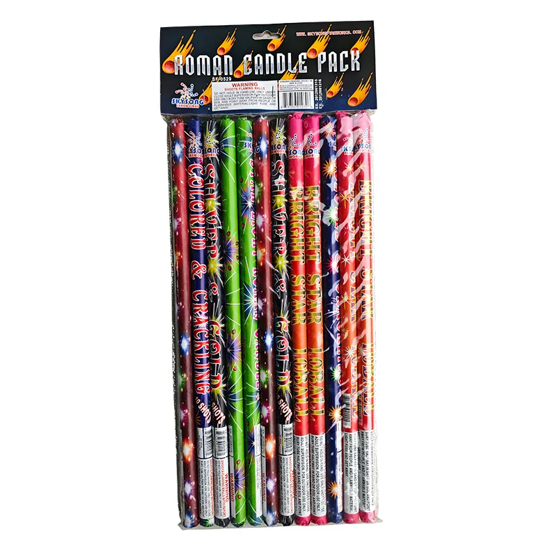 Roman Candles 12pcs PVC Pack — Roman Candles