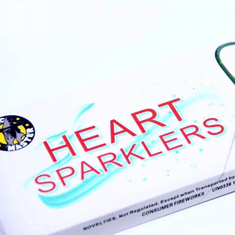 Heart Sparklers 10" — Sparklers