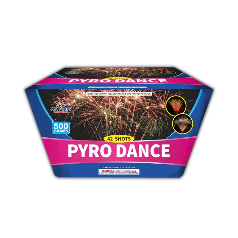 Pyrodance 42Shots — 500 Gram Cake