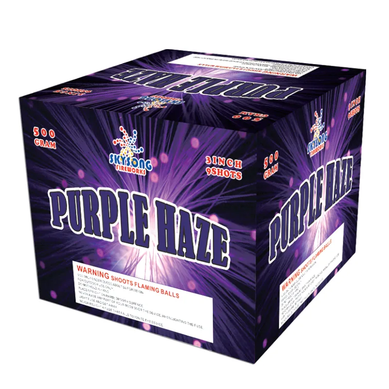 Purple Haze 3" 9Shots — 500 Gram Cake