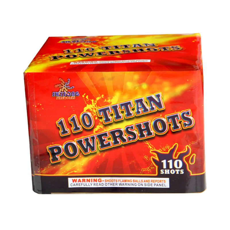 110Shots Titan Powershots — 200 Gram Cake