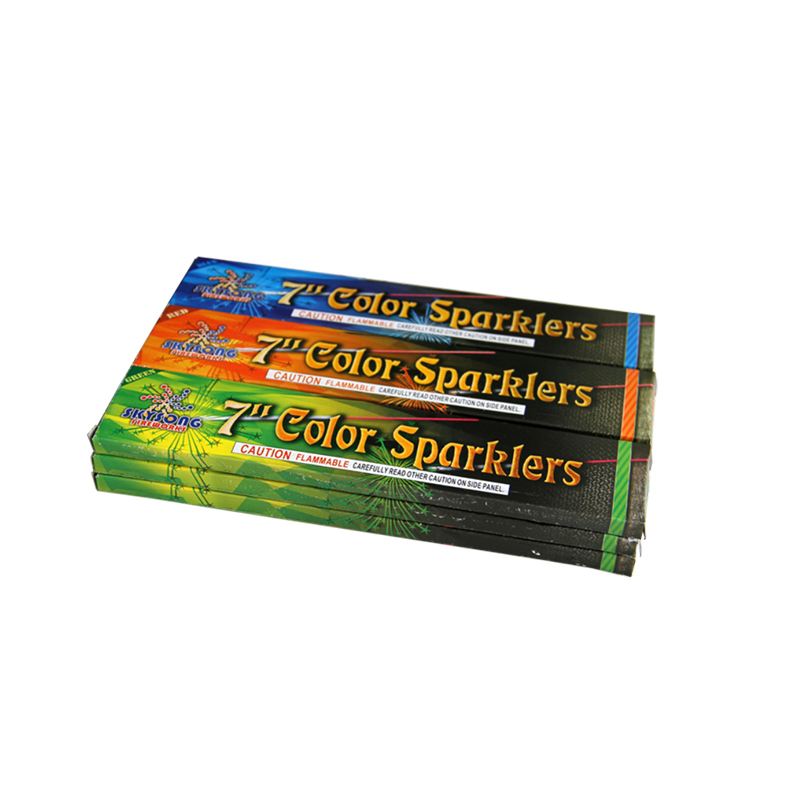 7" Color Sparklers 7" Color Sparklers