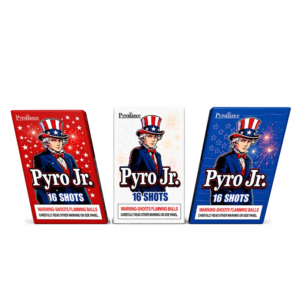 Pyro Jr. 48Shots(16Shots * 3pcs set) — 200 Gram Cake