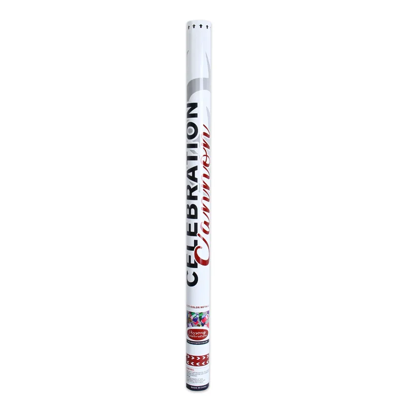 32inch Neon Celebration Cannon -Multi-Color Metallic — Confetti Cannon